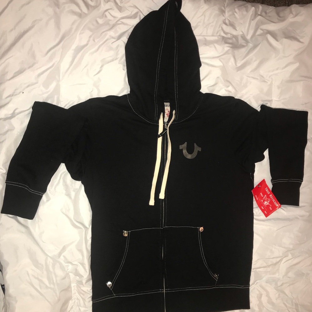 ***BRAND NWT*** MENS TRUE RELIGION HOODIE LARGE